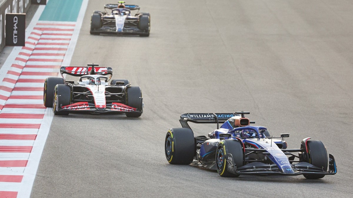 Alpha Tauri lose out as Williams hold on to P7 at Abu Dhabi GP