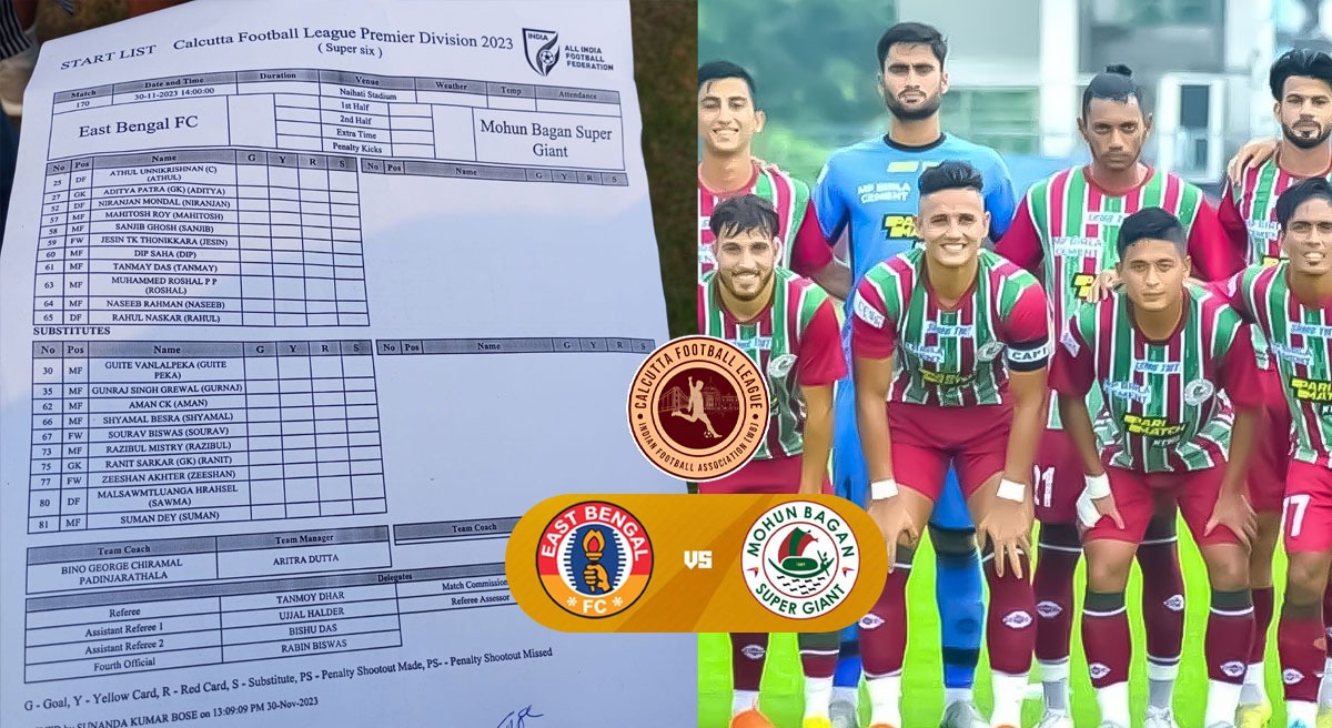 Absence of Mohun Bagan in Kolkata Derby against East Bengal in CFL