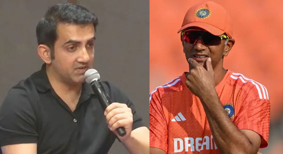 Gambhir Praises Dravid’s Contract Extension as India Coach