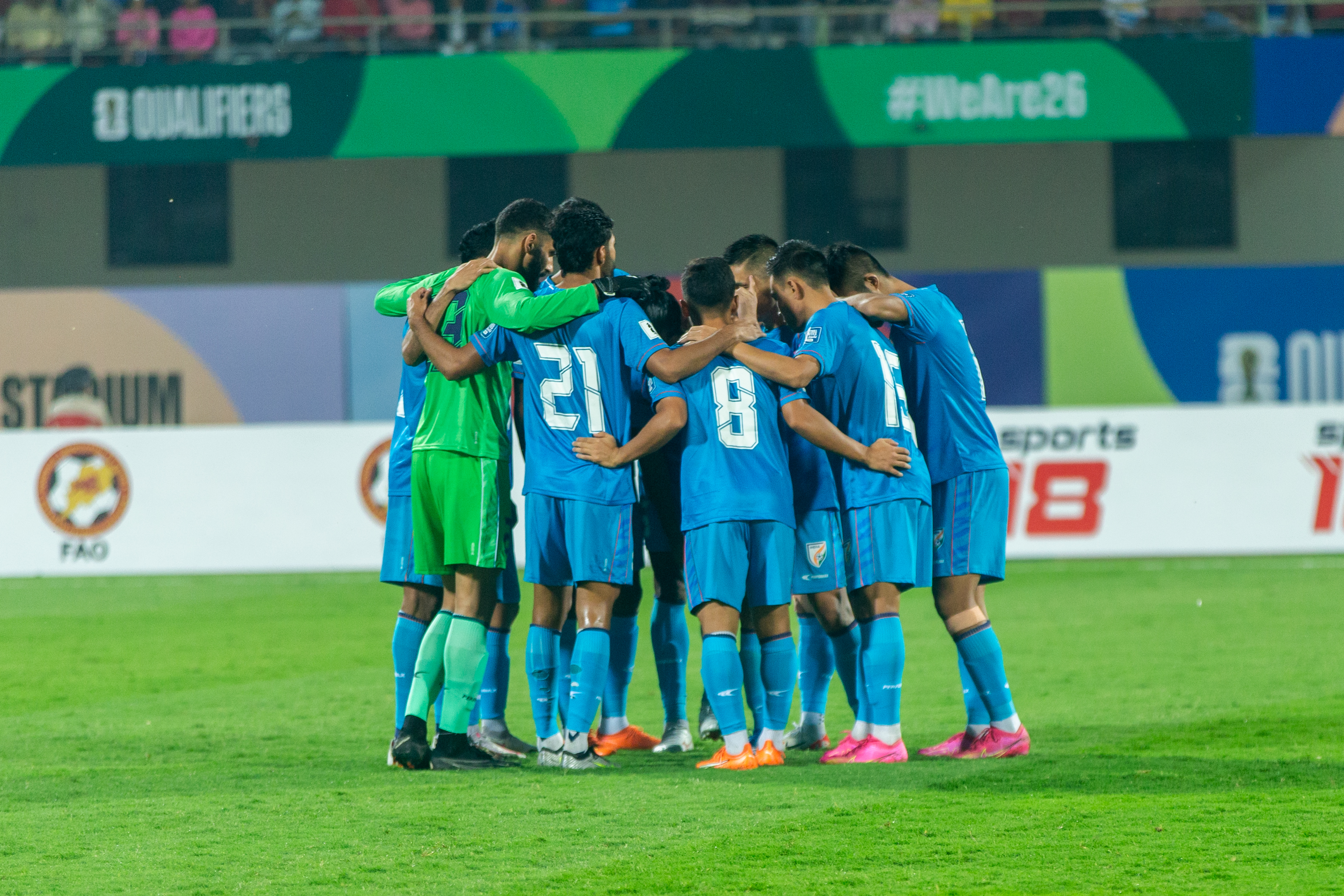 Indian National Football Team Struggles in FIFA World Cup Qualifiers with 3-0 Defeat