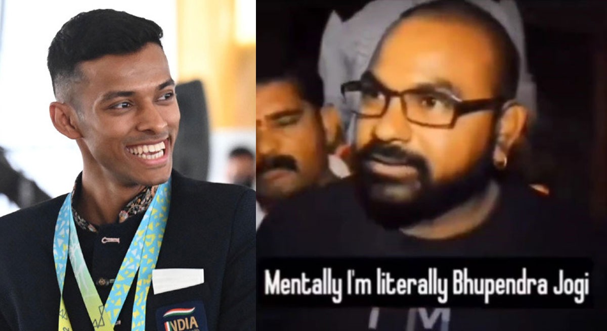 Chirag Shetty jumps on the ‘Bhupinder Jogi’ meme trend