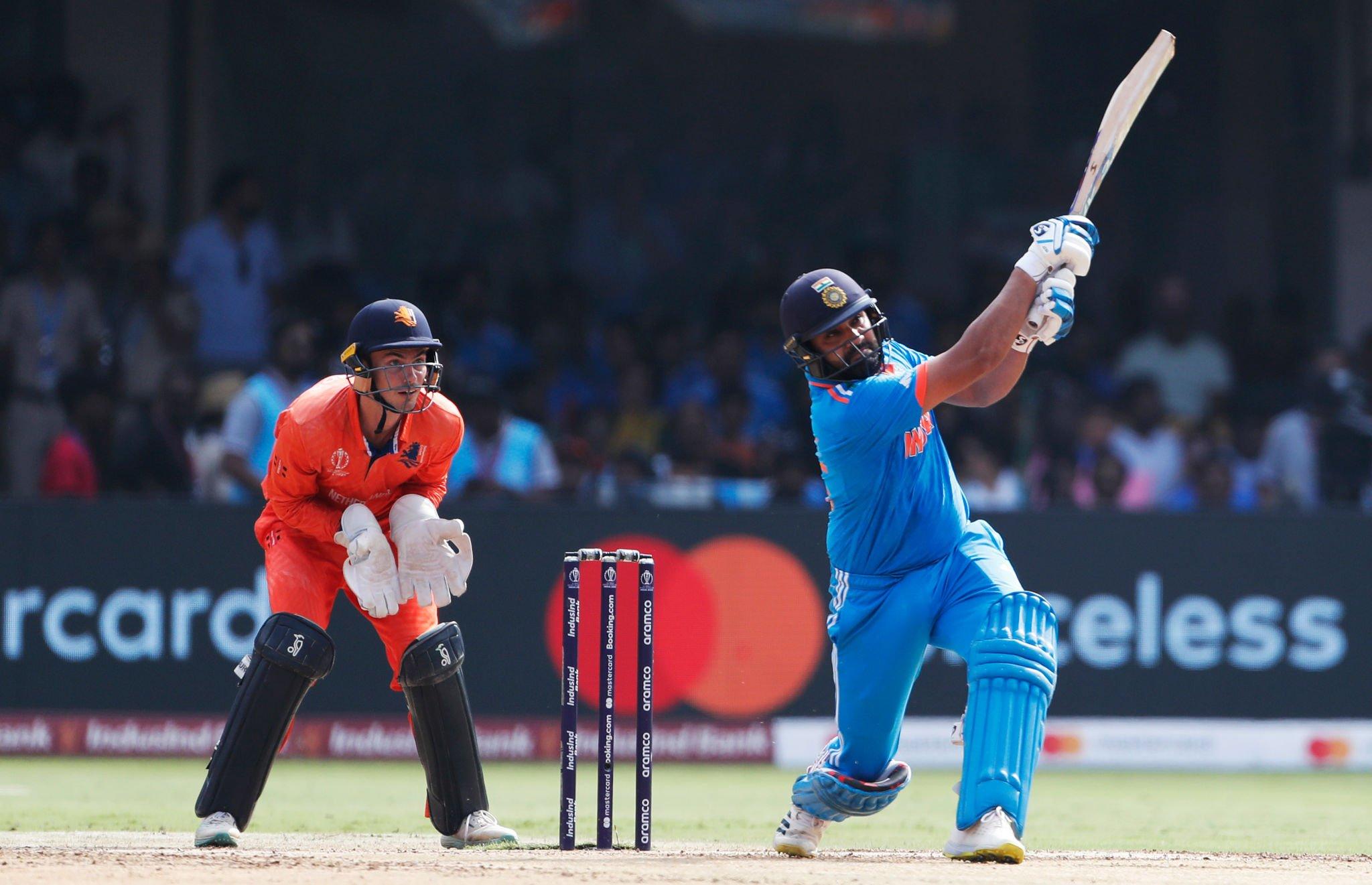 Rohit Sharma Breaks Record for Most ODI Sixes in 2023