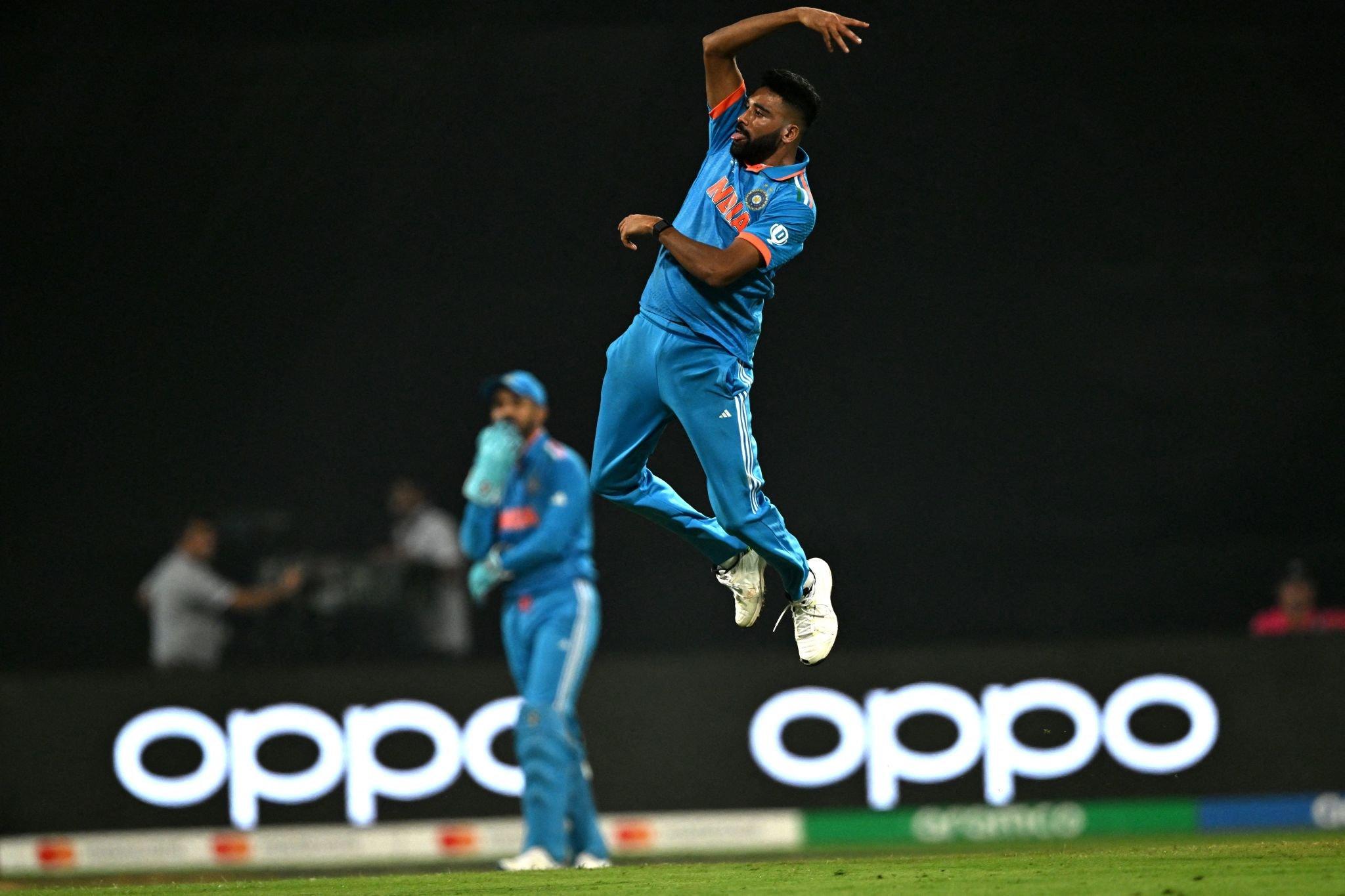 Mohammed Siraj turns Sri Lanka's nemesis yet again after Asia Cup 2023 Final, scalps 3 early wickets in IND vs SL World Cup tie