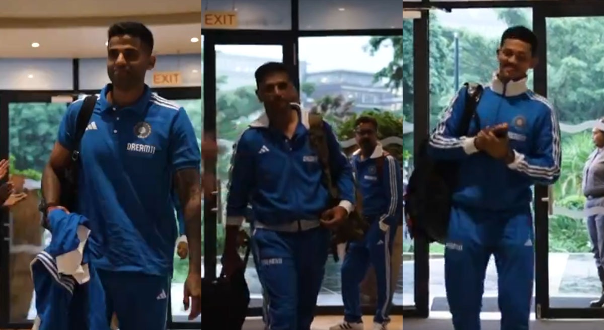 WATCH Indian cricket team receives enthusiastic welcome in Durban