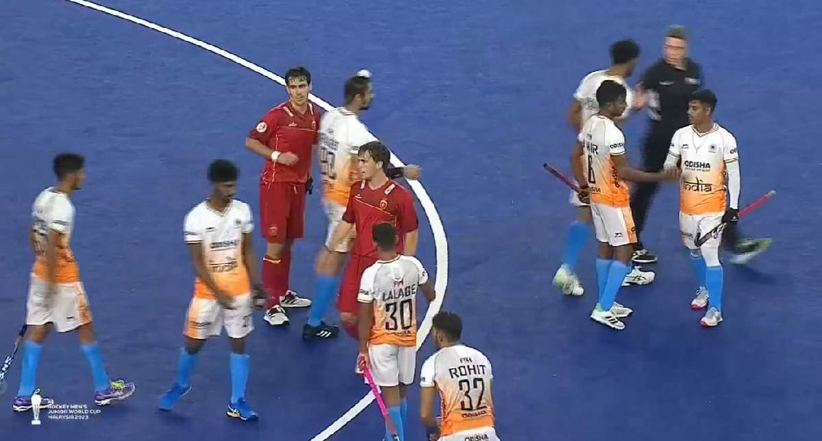 Spain dominates India with a 4-1 victory in Group Match 2