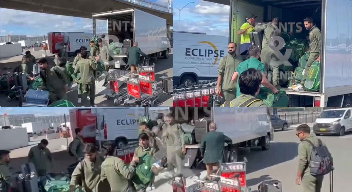 Pakistan Cricket Team’s Electrifying Arrival at Sydney Airport