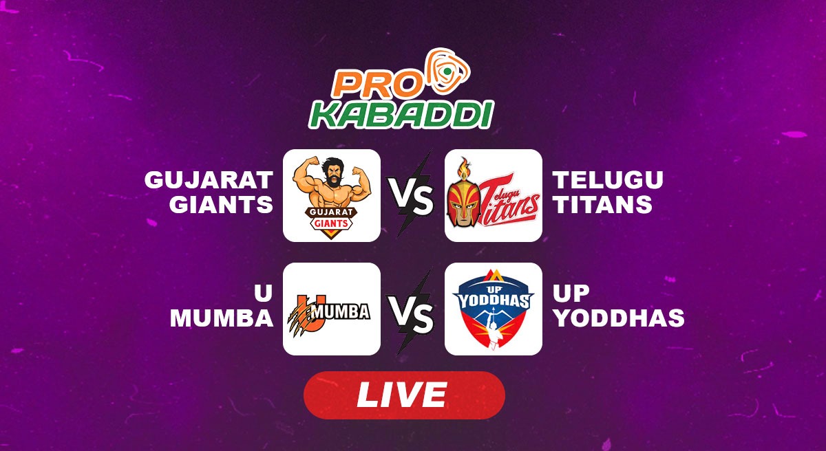 Exciting Matchup: PKL 2023 – Gujarat Giants Take on Telugu Titans at 7.30 PM