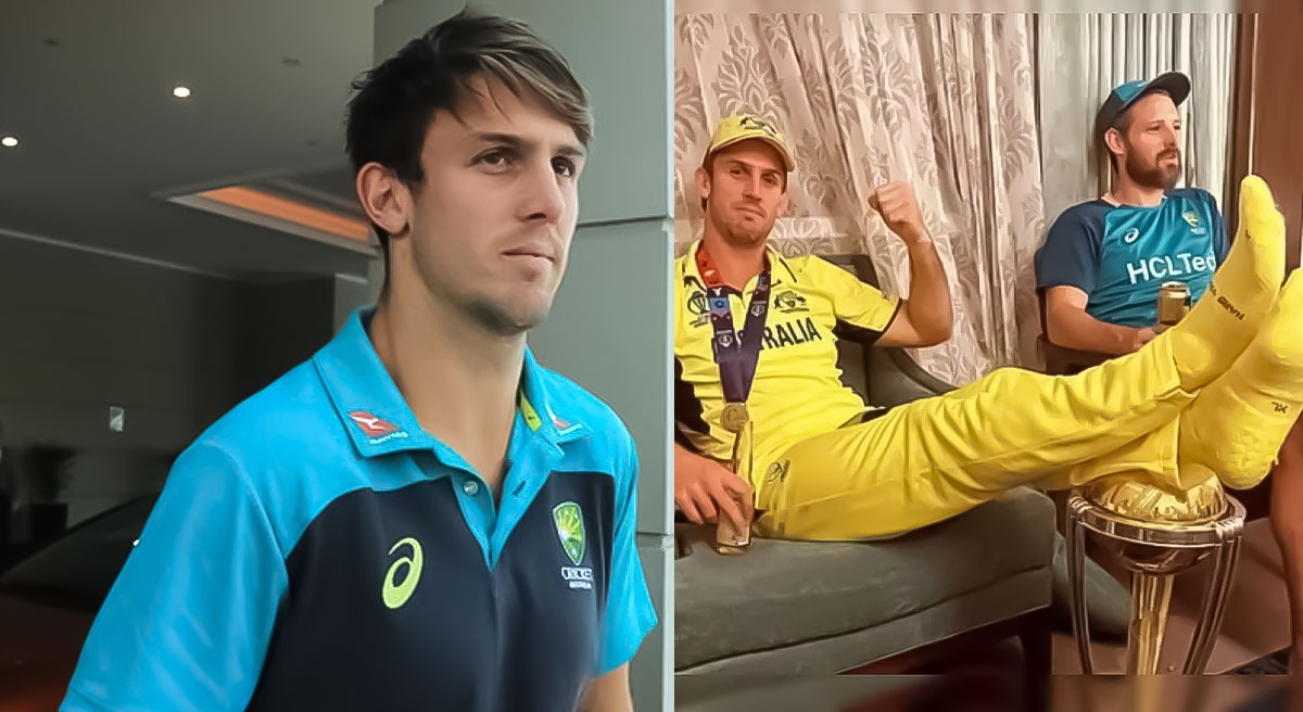 Breaking Silence: Mitchell Marsh Shares Insight on Viral World Cup Trophy Photo