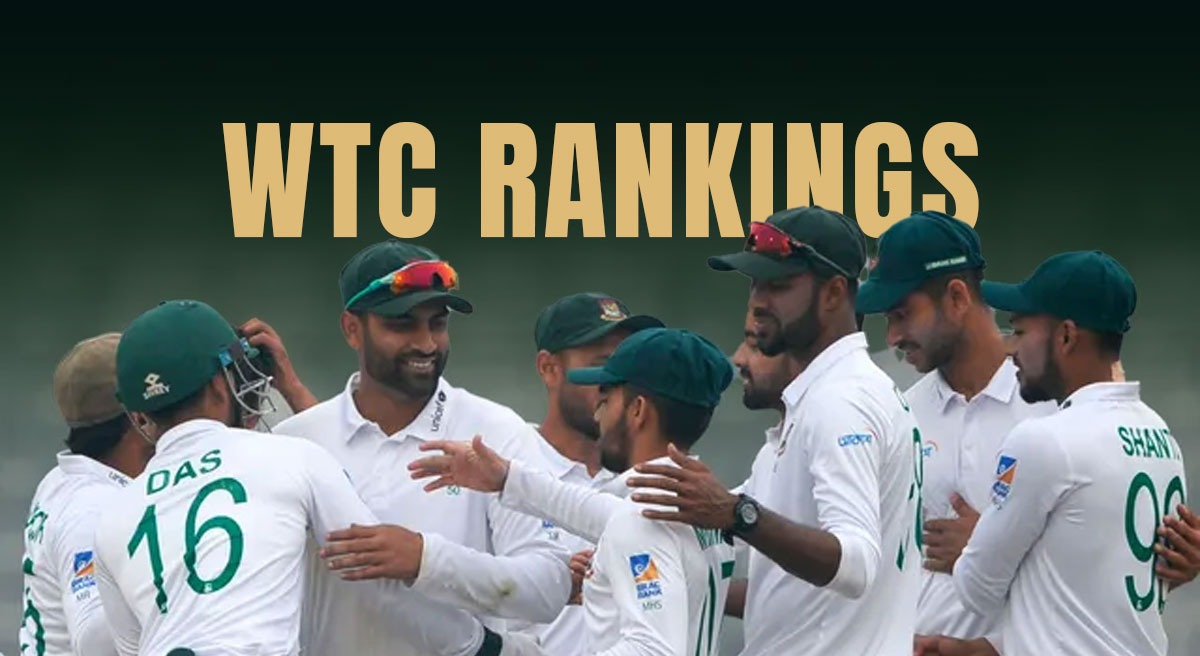 Bangladesh Climbs to Second Place in 2023-25 WTC Standings with Historic Test Victory against New Zealand