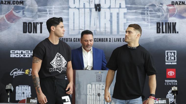 The Saturday Showdown: Ryan Garcia vs Oscar Duarte Fight Card Unveiled